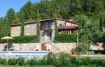 external view of farm holiday in Tuscany